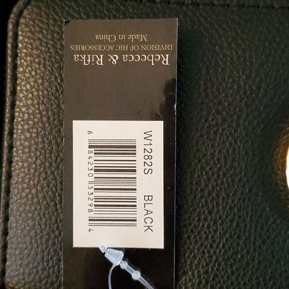 Nwt Rebecca & Rifka wristlet, wallet, purse, zipper bag.3 comps. Cards, money... - Picture 7 of 9